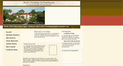 Desktop Screenshot of lermitagedepandiassou.com